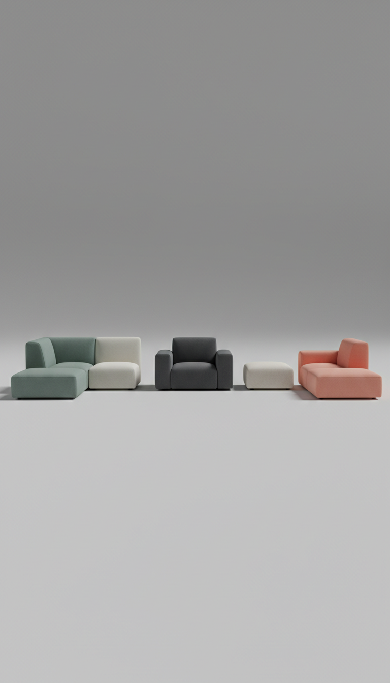 Modular Urban Sofa With Removable Covers